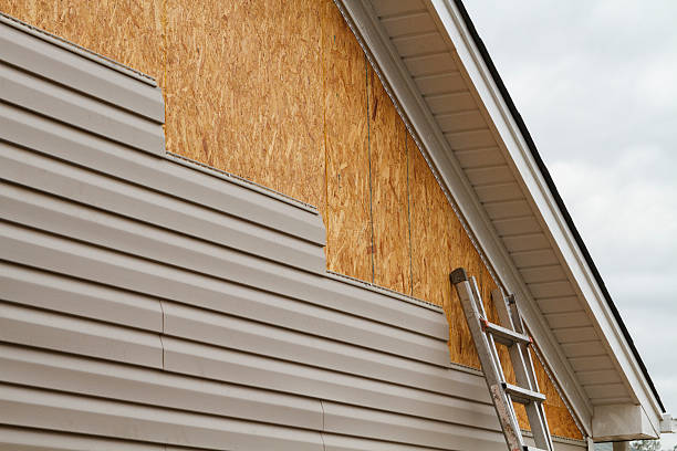 Professional Storm Damage Siding Repair technician working in Rockwood, VA
